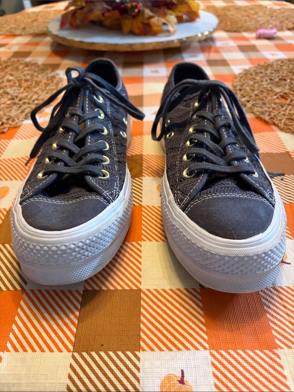 Converse Women's Lace-Up Platform Sneakers